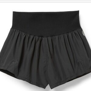 Free People FP Movement Carpe Diem Shorts Black Size large